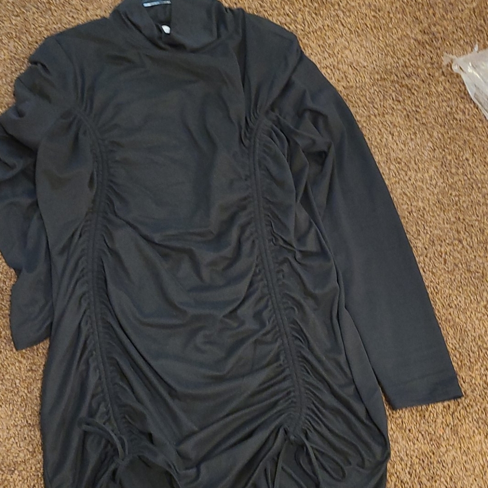 black dress
